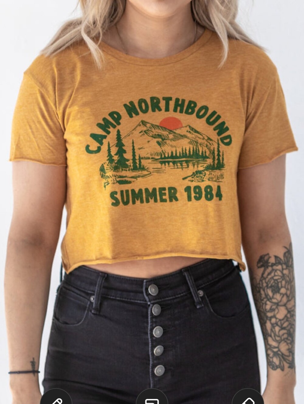 Northbound Supply Co. Camp Graphic T-Shirt Size L